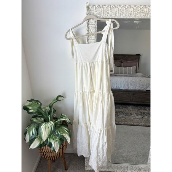 Jason Wu Tiered Eyelet Maxi Dress - Picture 5 of 7